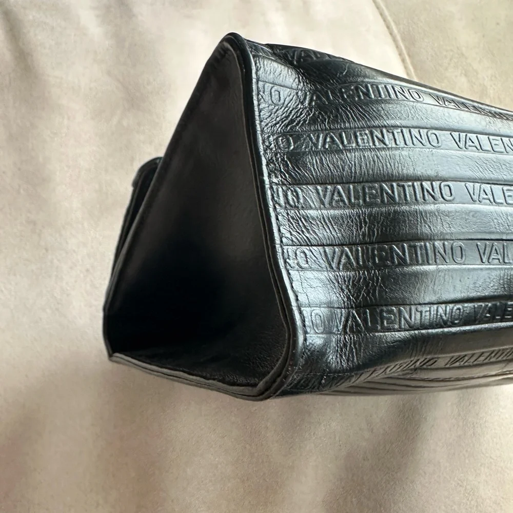 Mario Valentino Vintage Clutch - Black